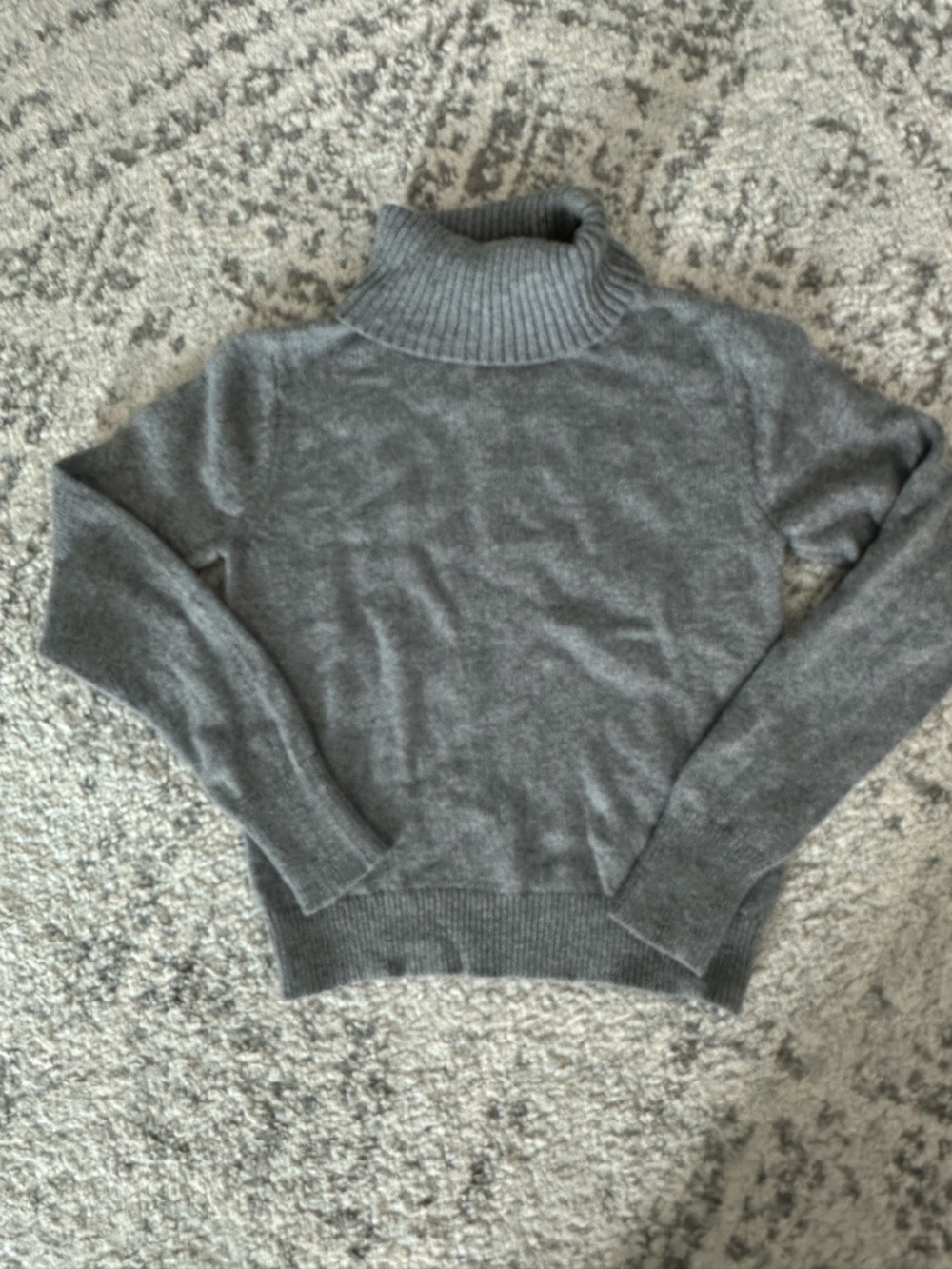 Brandy Melville Gray Turtleneck Sweater